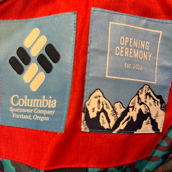 Opening ceremony x Columbia windbreaker jacket. - Picture 3 of 9